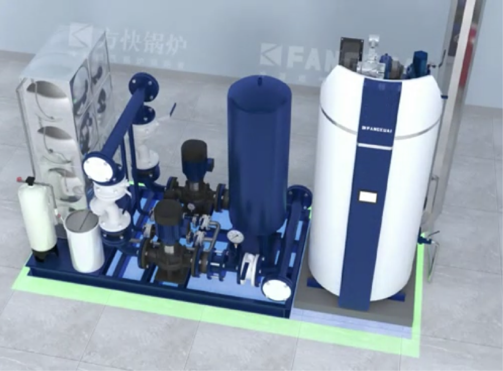 容积式热水锅炉系统视频